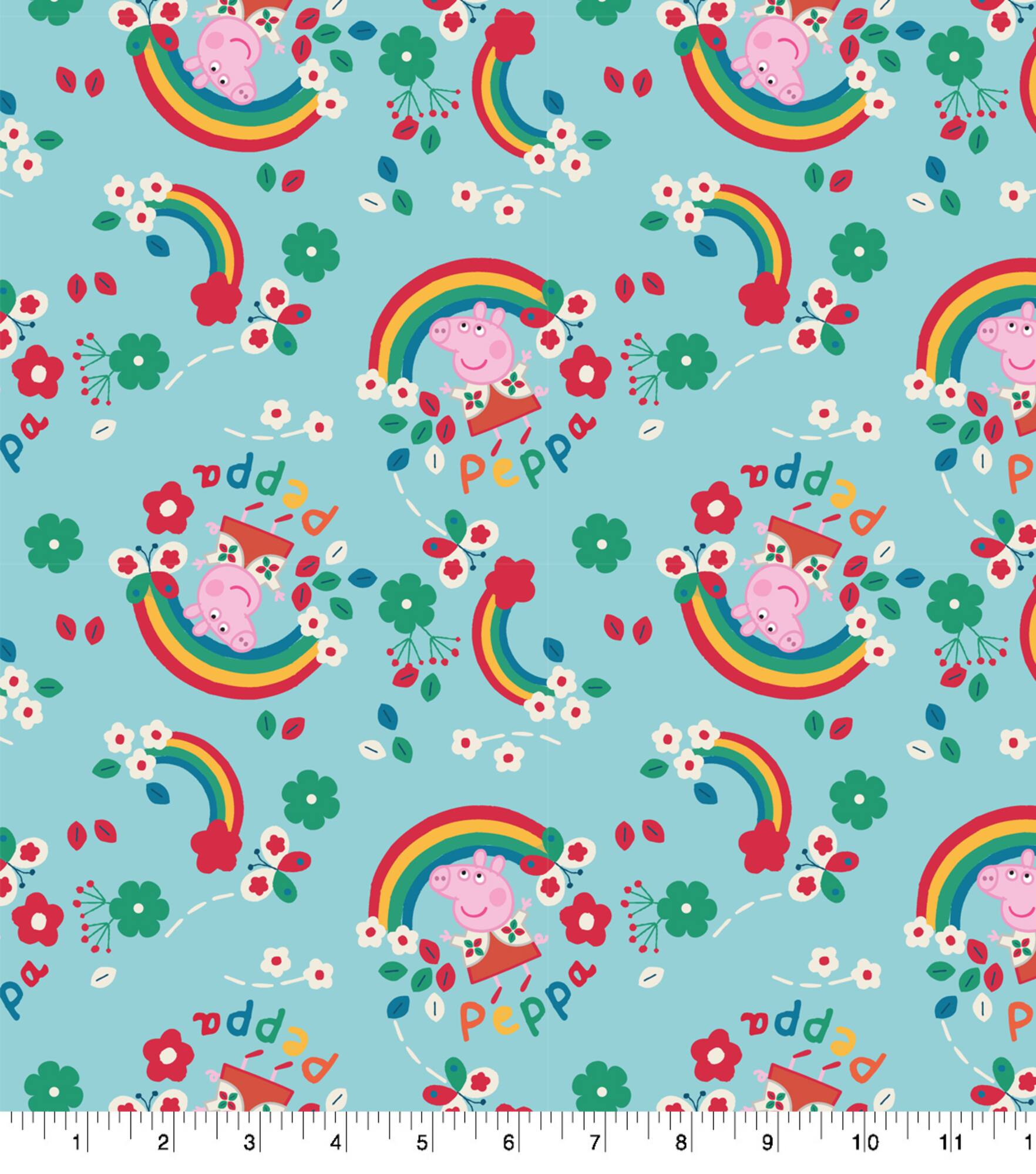 Peppa Pig Wild World Fabric